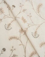Embroidered Silvy - Walnut Custom Curtains - Image 3