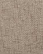 Lush Linen Sheer Fabric Swatch- Brown - Image 2